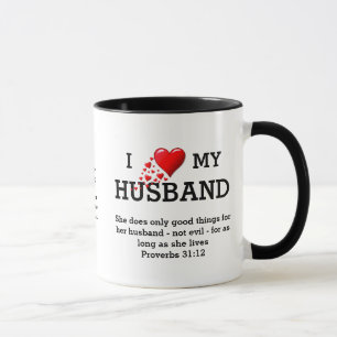 Taza AMO A MI Personalizado MARIDO   Cristiano   Valent