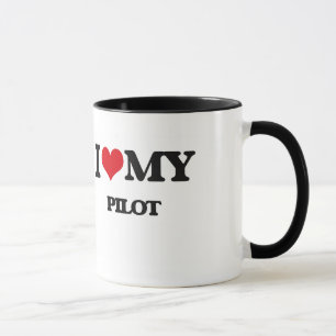 Taza Amo a mi piloto