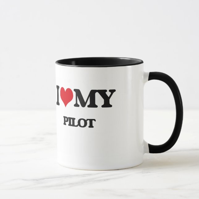 Taza Amo a mi piloto (Derecha)