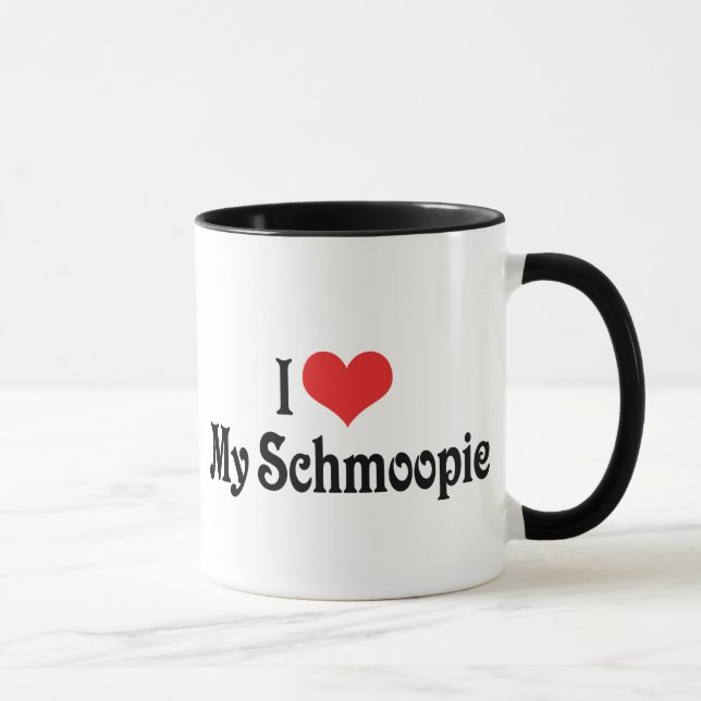 Taza Amo a mi Schmoopie (Derecha)