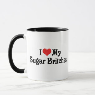 Taza Amo a mi Sugar Britches
