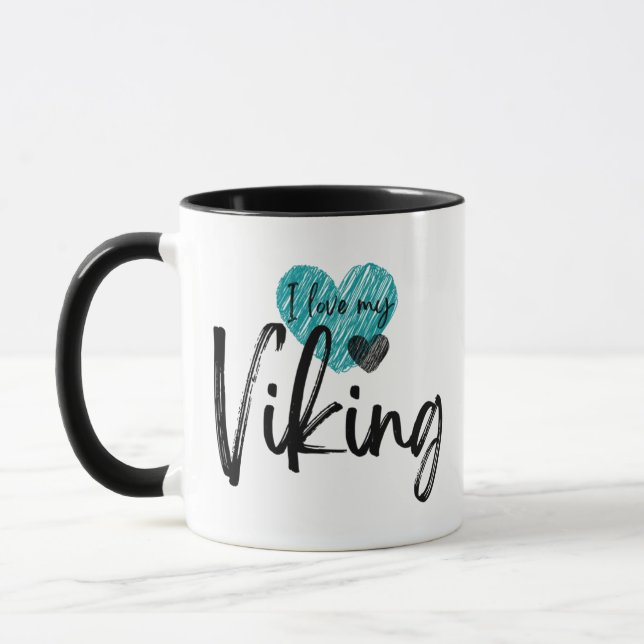 Taza Amo a mi Vikingo  (Izquierda)