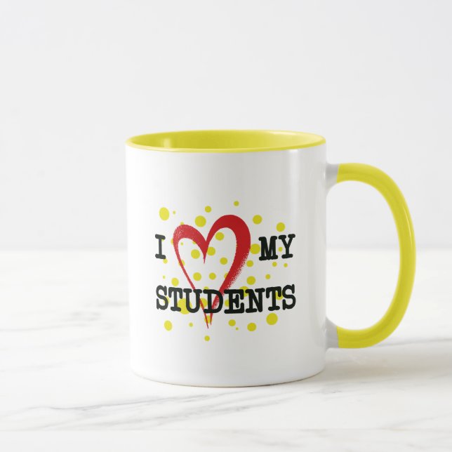 TAZA AMO A MIS ESTUDIANTES (Derecha)