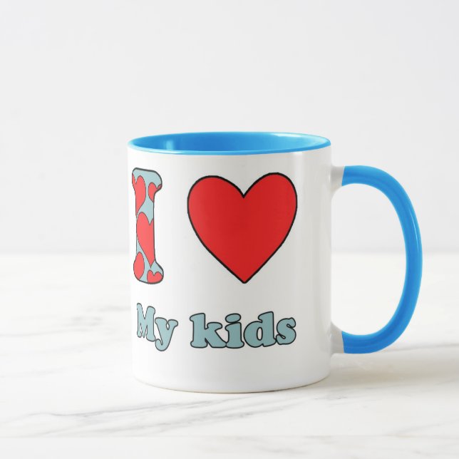 Taza Amo a mis hijos (Derecha)