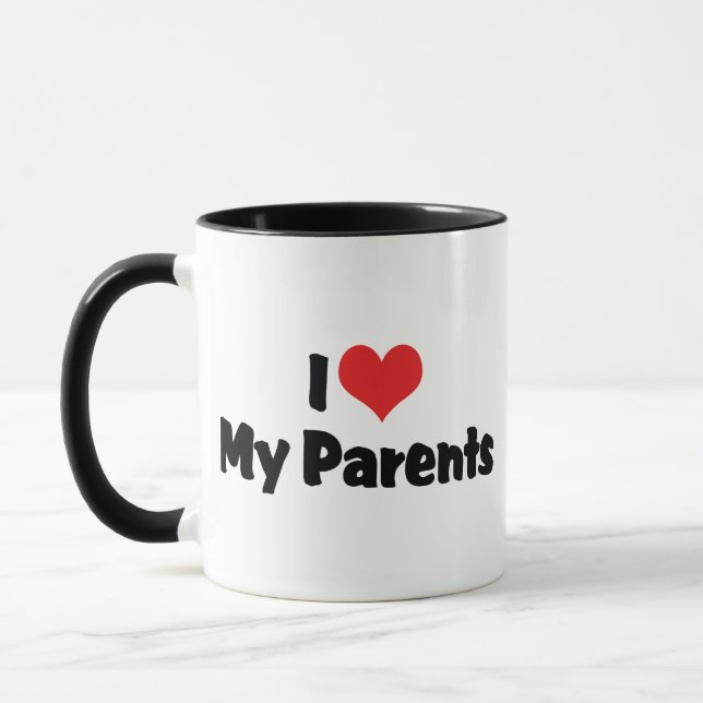 Taza Amo a mis padres (Izquierda)