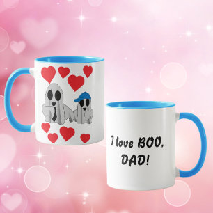 Taza Amo a Papá BOO (de Hijo)