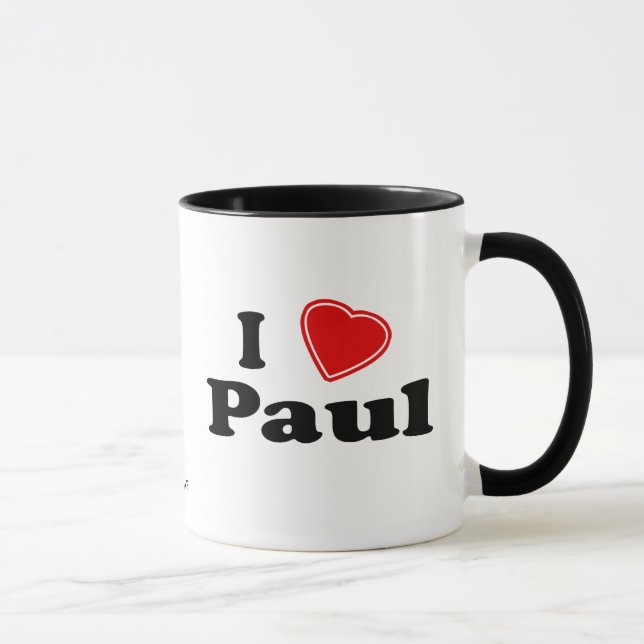 Taza Amo a Paul (Derecha)