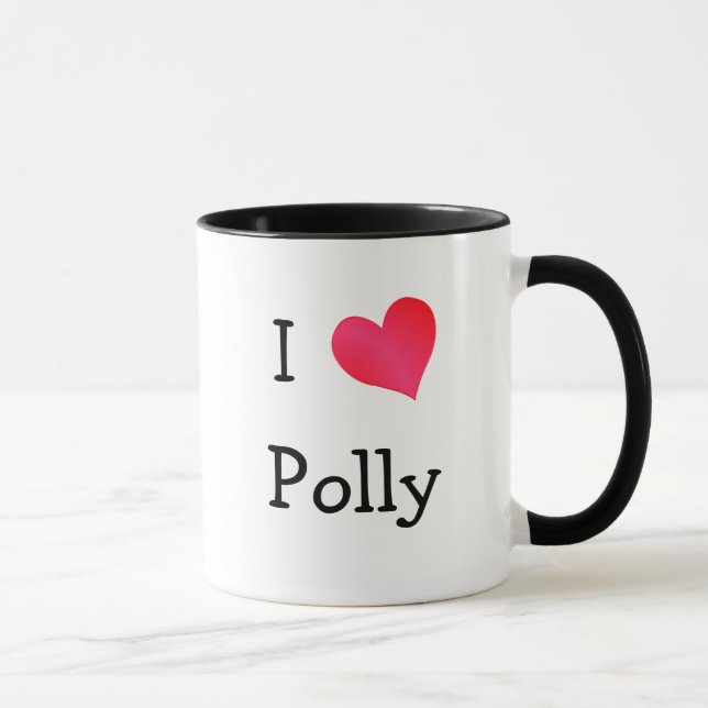 Taza Amo a Polly (Derecha)