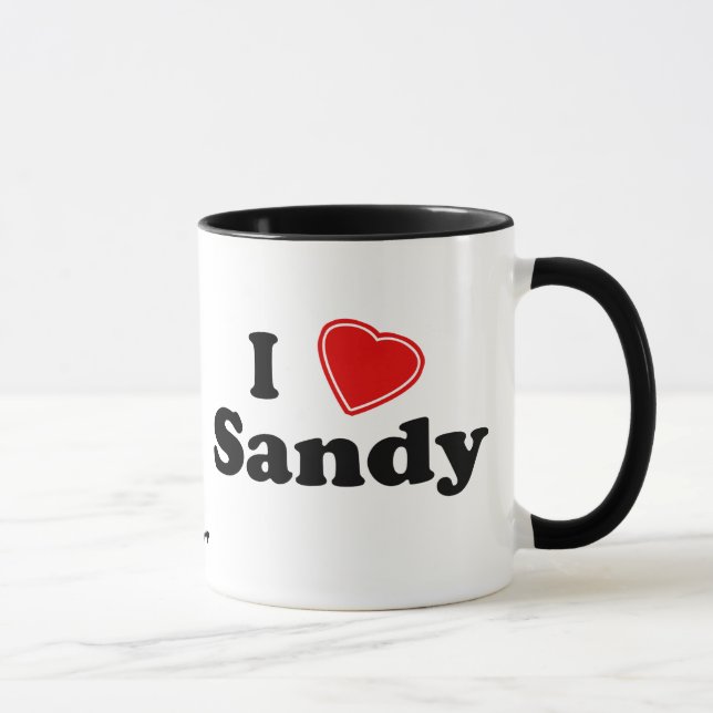 Taza Amo a Sandy (Derecha)