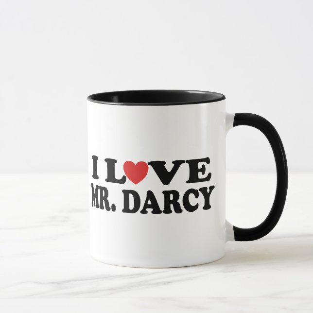 Taza Amo a Sr. Darcy (Derecha)