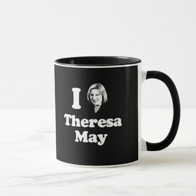 Taza Amo a Teresa - el busto - - (Derecha)