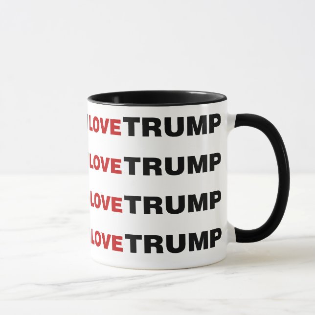 Taza Amo a Trump (Derecha)