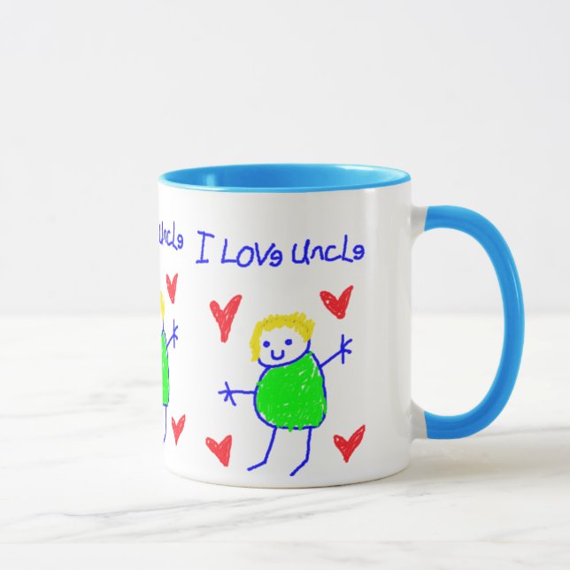 Taza Amo al tío (Derecha)