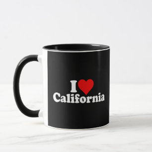 TAZA AMO CORAZÓN CALIFORNIA CALI ESTADO