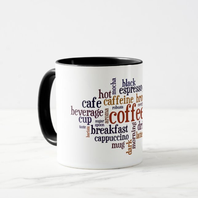 Taza Amo el café (Anverso izquierdo)