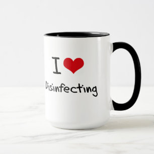 Taza Amo el desinfectar