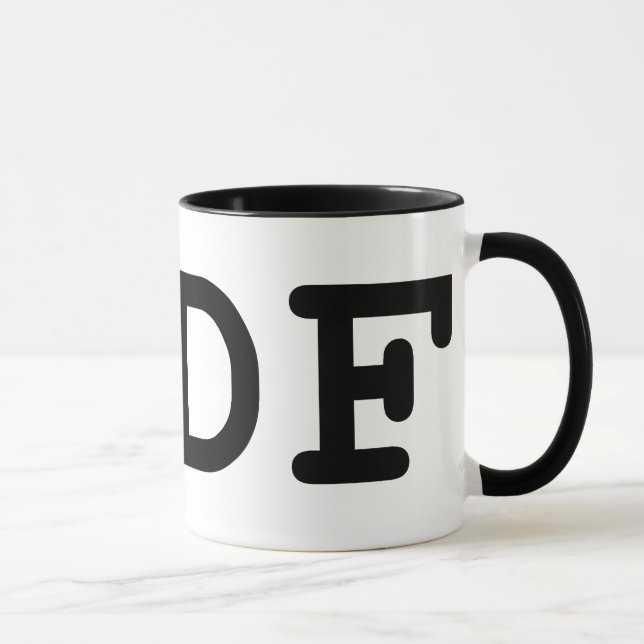 Taza Amo el DF (Derecha)
