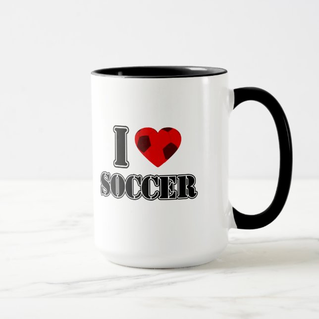 Taza Amo el fútbol - Mugs (Derecha)