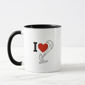 Taza Amo el Kitesurfing | Regalo para Amantes de Kitesu