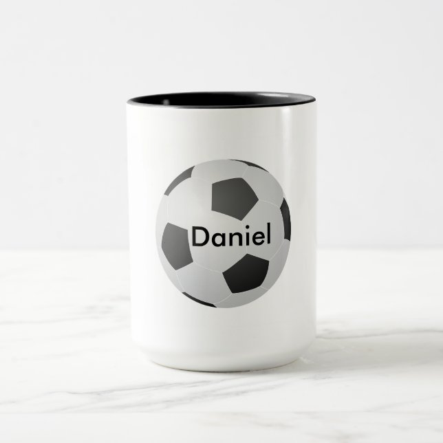Taza Amo el Personalizable Soccer Blank (Centro)