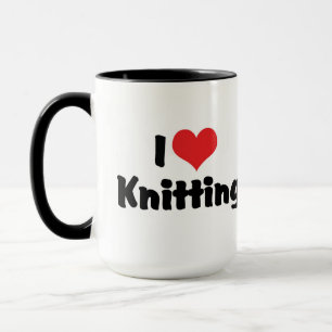 Taza Amo el Tejido de Corazón