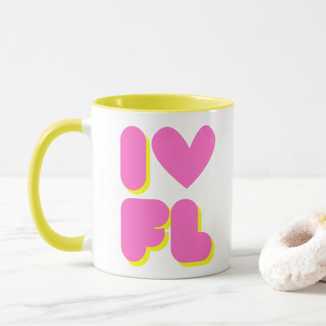Taza Amo Florida (Con donut)