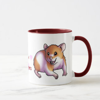 Taza Amo hámsteres
