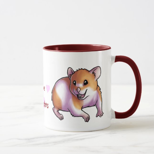 Taza Amo hámsteres (Derecha)