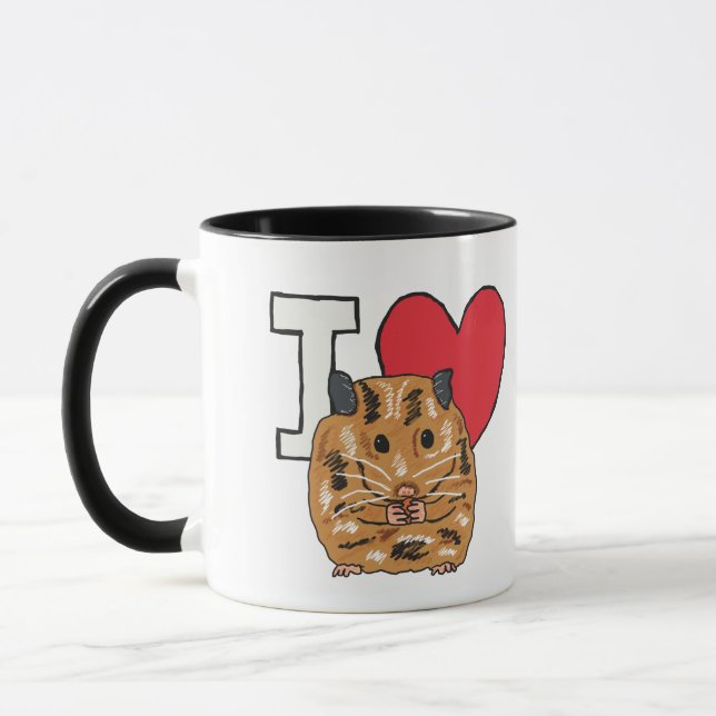Taza Amo Hamsters (Izquierda)