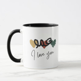 Taza "Amo I Love You" (Amo, te amo) Tío Árabe