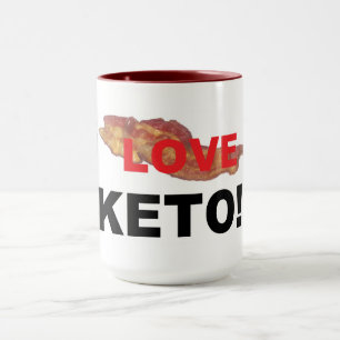 Taza Amo Keto Popular Bacon