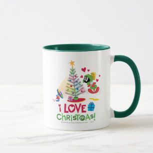 Taza Amo la Navidad - MARVIN EL MARCIANO™