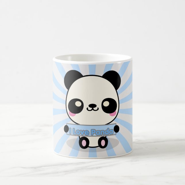 Taza Amo la panda (Centro)