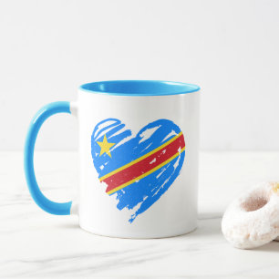 Taza Amo la República Democrática del Congo - Oído p