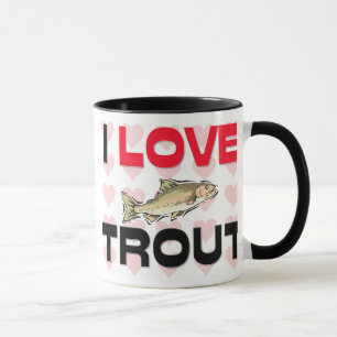 Taza Amo la trucha