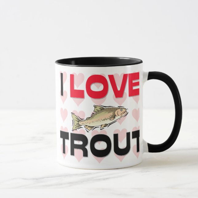 Taza Amo la trucha (Derecha)