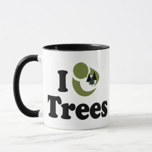 Taza Amo los árboles