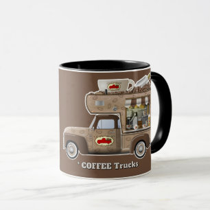 Taza Amo los camiones (camiones de CAFE)