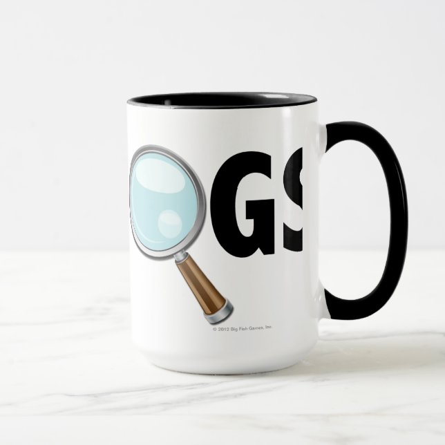 Taza Amo los cerdos rojos/negro (Derecha)