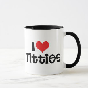 Taza Amo los senos