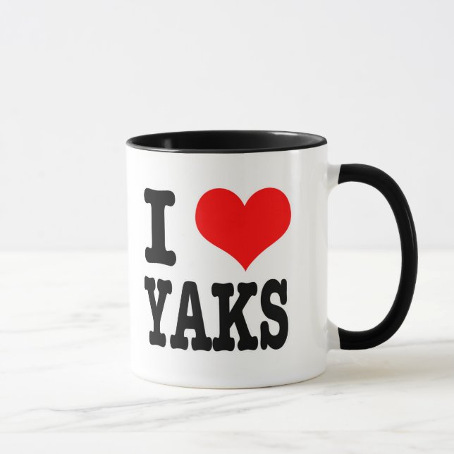 TAZA AMO LOS YAKS (Derecha)