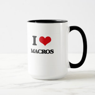 Taza Amo macros