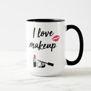 Taza Amo maquillaje