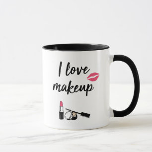 Taza Amo maquillaje