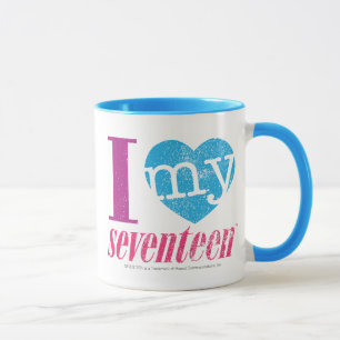 Taza Amo mi 17 aguamarina