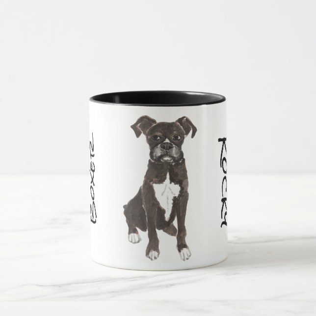 Taza Amo mi Boxer (Centro)