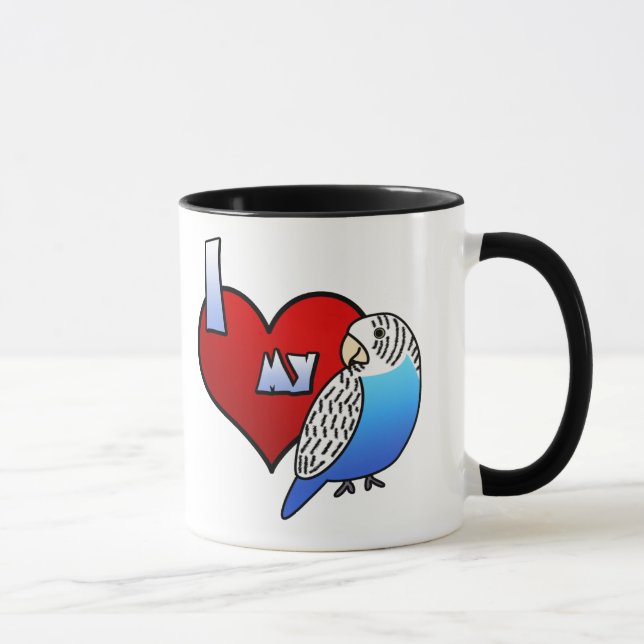 Taza Amo mi Budgie (Derecha)
