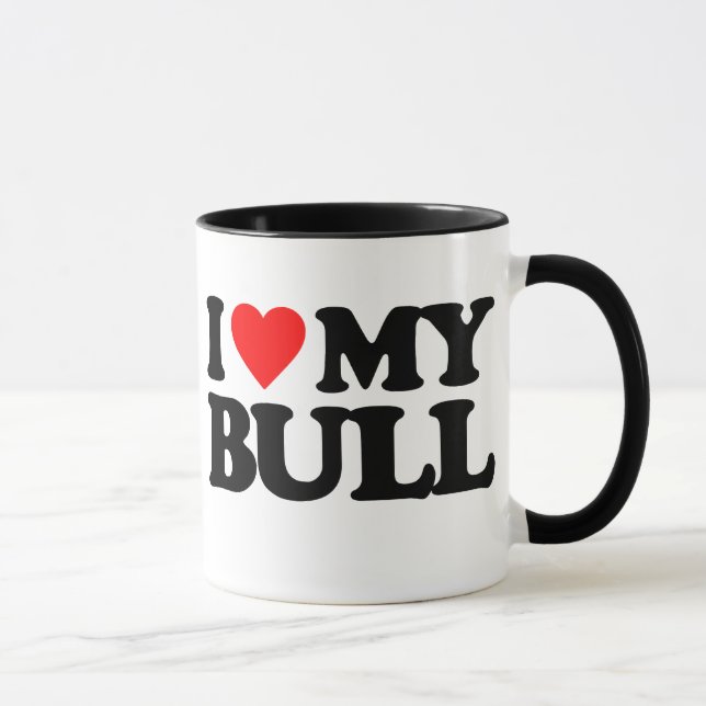 TAZA AMO MI BULL (Derecha)