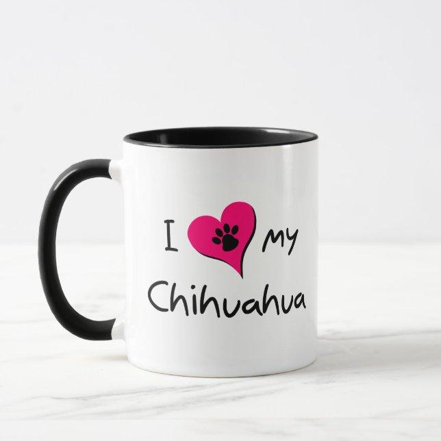 Taza Amo mi Chihuahua (Izquierda)