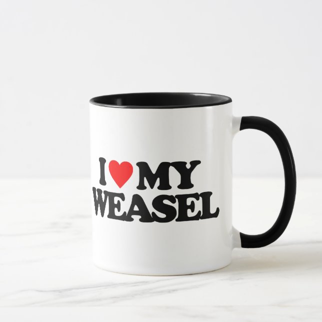 TAZA AMO MI COMADREJA (Derecha)